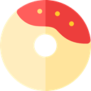 Dessert, doughnut, donut, Food And Restaurant, food, sweet, baker Bisque icon