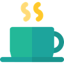 Chocolate, hot drink, coffee cup, food, Coffee, mug, Tea Cup, Food And Restaurant LightSeaGreen icon