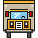 Delivery Truck, transportation, transport, Automobile, Cargo Truck, truck, Lorry Tan icon