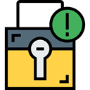padlock, privacy, cancel, Tools And Utensils, security, Lock, Block SandyBrown icon