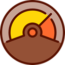 Celsius, Fahrenheit, miscellaneous, Degrees, thermometer, temperature, Tools And Utensils Sienna icon