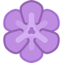 Botanical, Freesia, Flower, blossom, nature, petals Plum icon