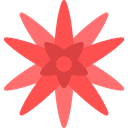 Botanical, ginger, blossom, petals, nature, Flower Tomato icon
