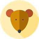 rodent, Mouse, Animals, Animal Kingdom, Wild Life Moccasin icon