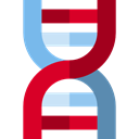 Genetical, medical, Biology, Healthcare And Medical, science, education, Deoxyribonucleic Acid, Dna Structure, dna Black icon