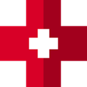 health, Healthcare And Medical, emergency, Aid, red cross, medicine, medical, hospital Crimson icon