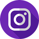 logotype, social media, Brand, Logo, Brands And Logotypes, social network, Instagram DarkOrchid icon