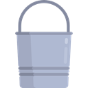 Bucket, pail, paint, Tools And Utensils, Jug LightSteelBlue icon