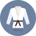 oriental, sports, Sports And Competition, Asian, Judo, Martial Arts, Kimono, Karate LightSlateGray icon