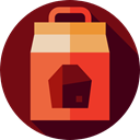 fire, Cook, Flame, Cooking, Coal, Combustible, miscellaneous Maroon icon