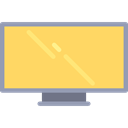 television, Tv, Device, monitor, electronic, technology, electronics, screen Khaki icon