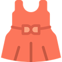 Hearts, fashion, Dresses, Girls, Kid And Baby, Baby Clothing, babies, Baby Clothes, dress, Girl Coral icon