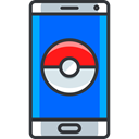smartphone, video game, pokemon, gaming, nintendo DodgerBlue icon