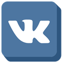social media, Vk SteelBlue icon