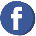 Facebook, social media DarkSlateBlue icon