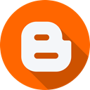 Social, blogger, website, Logo, Brand, social network OrangeRed icon