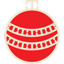 decoration, christmas, Ball, xmas Crimson icon
