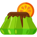 Food And Restaurant, sugar, Dessert, sweet, Jelly, food OliveDrab icon