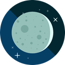 Astronomy, full moon, Moon Phase, Moon, weather, nature, meteorology DarkGray icon
