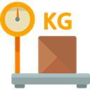 weight, Balance, Shipping And Delivery, package, scale Black icon