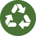 Arrows, Arrow, nature, Container, recycling, symbol, environment, signs, Ecology And Environment DarkOliveGreen icon