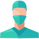 Healthcare And Medical, Professions And Jobs, people, doctor, medical, Avatar, job, Surgeon, profession, Occupation, Health Care LightSeaGreen icon