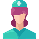 people, Healthcare And Medical, Professions And Jobs, medical, woman, Assistant, Avatar, job, Nurse, profession, Occupation Black icon