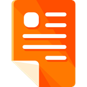 interface, Files And Folders, document, File, Archive OrangeRed icon