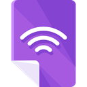 File, Cloud, signal, Clouds, technology, signals, file storage, Cloud storage, Files And Folders DarkOrchid icon