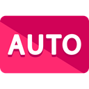 auto, ui, Automatic, mode, Multimedia Option Crimson icon