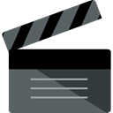 movie, Clapboard, ui, Clapperboard, clapper, entertainment, cinema, film DimGray icon