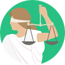 miscellaneous, law, judge, Balance, justice, Blind, laws, Justice Scale MediumSeaGreen icon