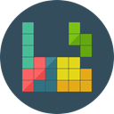 Arcade, gaming, tetris, shapes, Puzzle, video game, Rectangles DarkSlateGray icon
