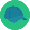 Cap, clothing, hats, fashion, textile, Baseball Hat, Baseball Cap MediumSeaGreen icon