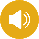 Multimedia, sound, speaker, volume, Audio, interface, Multimedia Option, Music And Multimedia Goldenrod icon