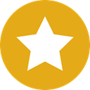 star, Favorite, Favourite, interface, rate, shapes, signs, Shapes And Symbols Goldenrod icon