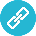 Link, Chain, linked, Multimedia, Connection, ui, Tools And Utensils LightSeaGreen icon