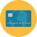 commerce, pay, Credit card, Debit card, payment method, Business And Finance SandyBrown icon