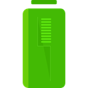 Battery Level, Battery, technology, electronics, full battery, battery status LimeGreen icon