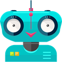 robot, technology, electronics, robotics, Science Fiction, Futurist DarkTurquoise icon