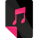 Formats, Music And Multimedia, Files And Folders, document, Archive, files, Audio file DarkSlateGray icon