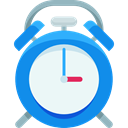 Clock, time, timer, alarm clock, Tools And Utensils, Time And Date DodgerBlue icon