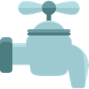 tap, water, Faucet, Droplet, Water Tap, Furniture And Household LightSteelBlue icon