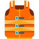 miscellaneous, vest, Lifesaver, Lifejacket OrangeRed icon