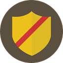 shield, defense, secure, security, Antivirus DarkOliveGreen icon
