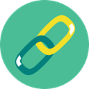 Chain, linked, Tools And Utensils, Seo And Web, Multimedia, Connection, Link CadetBlue icon