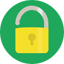 Lock, secure, security, padlock, Unlocked, Tools And Utensils, Open Padlock SeaGreen icon