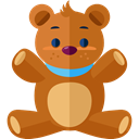 Animal, bear, Animals, children, teddy bear, childhood, puppet, Fluffy, Kid And Baby Chocolate icon