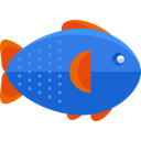 Foods, Meats, Animal, food, fish, Animals, Supermarket, meat, fishes RoyalBlue icon