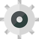 Gear, settings, miscellaneous, configuration, cogwheel, Tools And Utensils LightGray icon